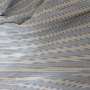 Ralph Lauren Twin Duvet Blue & Cream STRIPE NWOT Polo Comforter Bedding Sheets